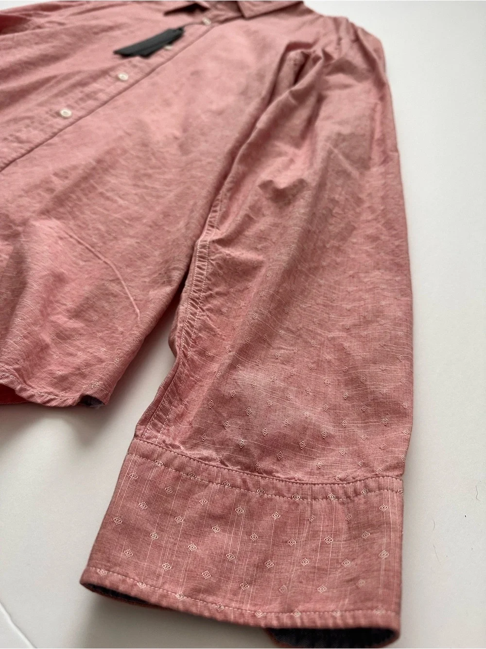 Banana Republic Men's Button-Down Shirt - Dusty Rose